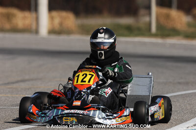 07/03/2010 : 1ère manche du Championnat du Sud 2010 à Lavelanet (photos Antoine Camblor) 2010 — karting
