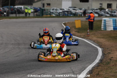 07/03/2010 : 1ère manche du Championnat du Sud 2010 à Lavelanet (photos Antoine Camblor) 2010 — karting