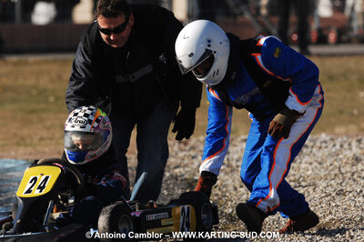 07/03/2010 : 1ère manche du Championnat du Sud 2010 à Lavelanet (photos Antoine Camblor) 2010 — karting
