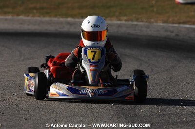 07/03/2010 : 1ère manche du Championnat du Sud 2010 à Lavelanet (photos Antoine Camblor) 2010 — karting