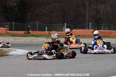 07/03/2010 : 1ère manche du Championnat du Sud 2010 à Lavelanet (photos Antoine Camblor) 2010 — karting