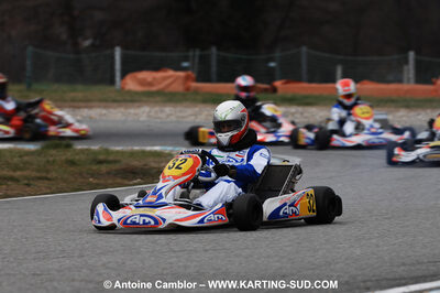 07/03/2010 : 1ère manche du Championnat du Sud 2010 à Lavelanet (photos Antoine Camblor) 2010 — karting