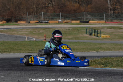 07/03/2010 : 1ère manche du Championnat du Sud 2010 à Lavelanet (photos Antoine Camblor) 2010 — karting