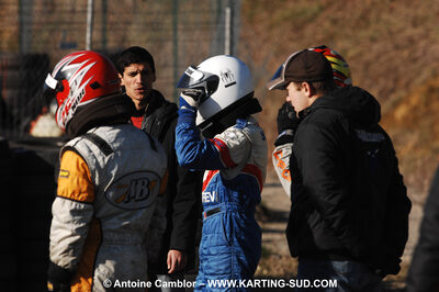 07/03/2010 : 1ère manche du Championnat du Sud 2010 à Lavelanet (photos Antoine Camblor) 2010 — karting