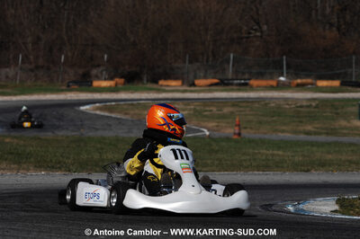 07/03/2010 : 1ère manche du Championnat du Sud 2010 à Lavelanet (photos Antoine Camblor) 2010 — karting