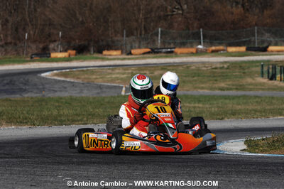 07/03/2010 : 1ère manche du Championnat du Sud 2010 à Lavelanet (photos Antoine Camblor) 2010 — karting