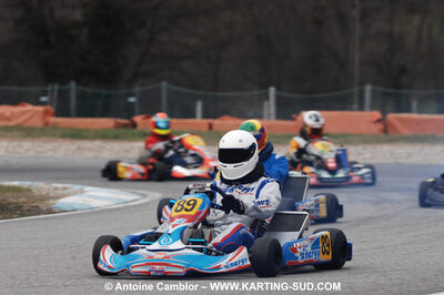 07/03/2010 : 1ère manche du Championnat du Sud 2010 à Lavelanet (photos Antoine Camblor) 2010 — karting