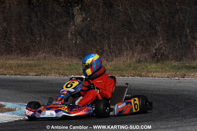07/03/2010 : 1ère manche du Championnat du Sud 2010 à Lavelanet (photos Antoine Camblor) 2010 — karting