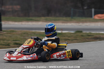 07/03/2010 : 1ère manche du Championnat du Sud 2010 à Lavelanet (photos Antoine Camblor) 2010 — karting