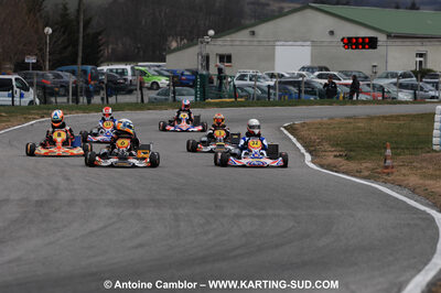 07/03/2010 : 1ère manche du Championnat du Sud 2010 à Lavelanet (photos Antoine Camblor) 2010 — karting