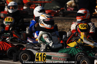 07/03/2010 : 1ère manche du Championnat du Sud 2010 à Lavelanet (photos Antoine Camblor) 2010 — karting