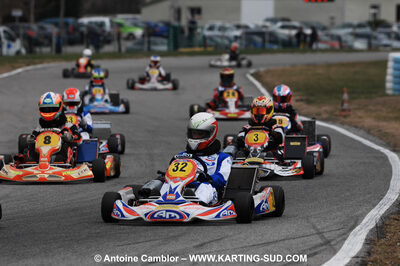 07/03/2010 : 1ère manche du Championnat du Sud 2010 à Lavelanet (photos Antoine Camblor) 2010 — karting