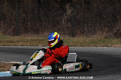 07/03/2010 : 1ère manche du Championnat du Sud 2010 à Lavelanet (photos Antoine Camblor) 2010 — karting