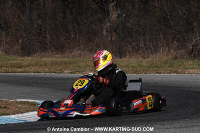 07/03/2010 : 1ère manche du Championnat du Sud 2010 à Lavelanet (photos Antoine Camblor) 2010 — karting