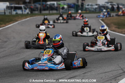 07/03/2010 : 1ère manche du Championnat du Sud 2010 à Lavelanet (photos Antoine Camblor) 2010 — karting
