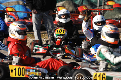 07/03/2010 : 1ère manche du Championnat du Sud 2010 à Lavelanet (photos Antoine Camblor) 2010 — karting
