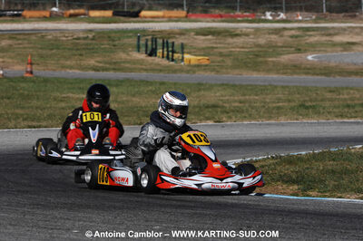 07/03/2010 : 1ère manche du Championnat du Sud 2010 à Lavelanet (photos Antoine Camblor) 2010 — karting