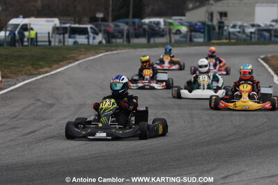 07/03/2010 : 1ère manche du Championnat du Sud 2010 à Lavelanet (photos Antoine Camblor) 2010 — karting
