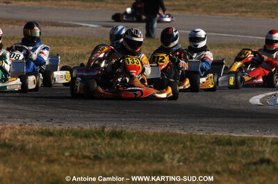 07/03/2010 : 1ère manche du Championnat du Sud 2010 à Lavelanet (photos Antoine Camblor) 2010 — karting