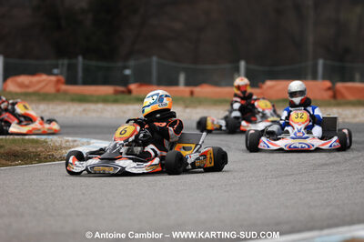 07/03/2010 : 1ère manche du Championnat du Sud 2010 à Lavelanet (photos Antoine Camblor) 2010 — karting