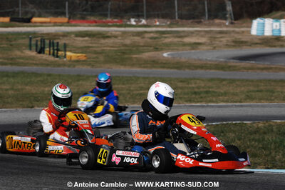 07/03/2010 : 1ère manche du Championnat du Sud 2010 à Lavelanet (photos Antoine Camblor) 2010 — karting