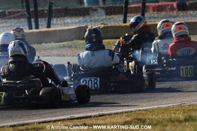 07/03/2010 : 1ère manche du Championnat du Sud 2010 à Lavelanet (photos Antoine Camblor) 2010 — karting