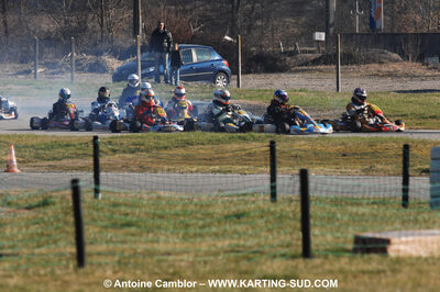 07/03/2010 : 1ère manche du Championnat du Sud 2010 à Lavelanet (photos Antoine Camblor) 2010 — karting