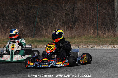 07/03/2010 : 1ère manche du Championnat du Sud 2010 à Lavelanet (photos Antoine Camblor) 2010 — karting