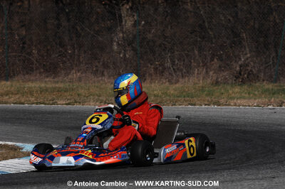 07/03/2010 : 1ère manche du Championnat du Sud 2010 à Lavelanet (photos Antoine Camblor) 2010 — karting