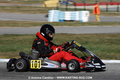 07/03/2010 : 1ère manche du Championnat du Sud 2010 à Lavelanet (photos Antoine Camblor) 2010 — karting