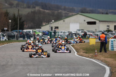 07/03/2010 : 1ère manche du Championnat du Sud 2010 à Lavelanet (photos Antoine Camblor) 2010 — karting