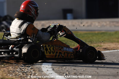 07/03/2010 : 1ère manche du Championnat du Sud 2010 à Lavelanet (photos Antoine Camblor) 2010 — karting