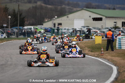 07/03/2010 : 1ère manche du Championnat du Sud 2010 à Lavelanet (photos Antoine Camblor) 2010 — karting