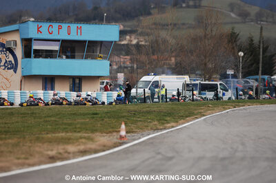 07/03/2010 : 1ère manche du Championnat du Sud 2010 à Lavelanet (photos Antoine Camblor) 2010 — karting