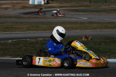 07/03/2010 : 1ère manche du Championnat du Sud 2010 à Lavelanet (photos Antoine Camblor) 2010 — karting
