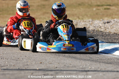 07/03/2010 : 1ère manche du Championnat du Sud 2010 à Lavelanet (photos Antoine Camblor) 2010 — karting