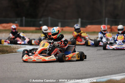 07/03/2010 : 1ère manche du Championnat du Sud 2010 à Lavelanet (photos Antoine Camblor) 2010 — karting