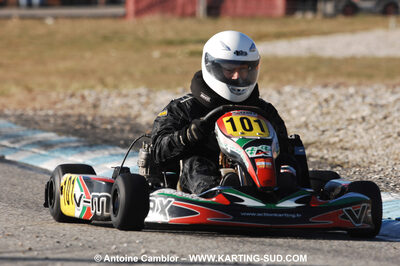 07/03/2010 : 1ère manche du Championnat du Sud 2010 à Lavelanet (photos Antoine Camblor) 2010 — karting