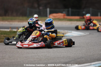 07/03/2010 : 1ère manche du Championnat du Sud 2010 à Lavelanet (photos Antoine Camblor) 2010 — karting