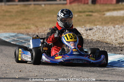 07/03/2010 : 1ère manche du Championnat du Sud 2010 à Lavelanet (photos Antoine Camblor) 2010 — karting