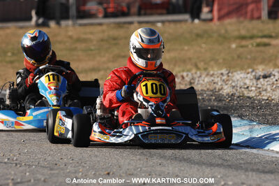 07/03/2010 : 1ère manche du Championnat du Sud 2010 à Lavelanet (photos Antoine Camblor) 2010 — karting