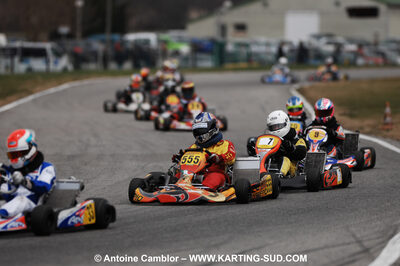 07/03/2010 : 1ère manche du Championnat du Sud 2010 à Lavelanet (photos Antoine Camblor) 2010 — karting