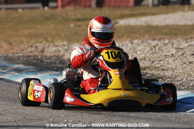 07/03/2010 : 1ère manche du Championnat du Sud 2010 à Lavelanet (photos Antoine Camblor) 2010 — karting
