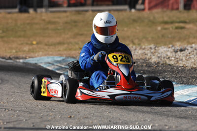 07/03/2010 : 1ère manche du Championnat du Sud 2010 à Lavelanet (photos Antoine Camblor) 2010 — karting