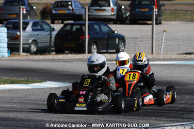 07/03/2010 : 1ère manche du Championnat du Sud 2010 à Lavelanet (photos Antoine Camblor) 2010 — karting
