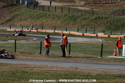07/03/2010 : 1ère manche du Championnat du Sud 2010 à Lavelanet (photos Antoine Camblor) 2010 — karting