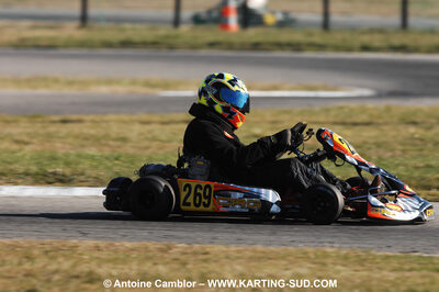 07/03/2010 : 1ère manche du Championnat du Sud 2010 à Lavelanet (photos Antoine Camblor) 2010 — karting