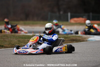 07/03/2010 : 1ère manche du Championnat du Sud 2010 à Lavelanet (photos Antoine Camblor) 2010 — karting