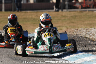 07/03/2010 : 1ère manche du Championnat du Sud 2010 à Lavelanet (photos Antoine Camblor) 2010 — karting