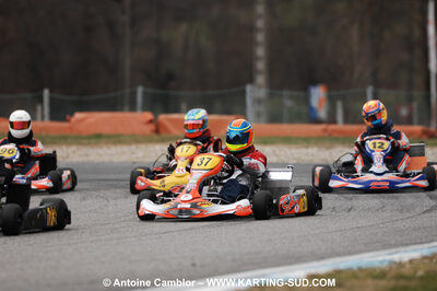 07/03/2010 : 1ère manche du Championnat du Sud 2010 à Lavelanet (photos Antoine Camblor) 2010 — karting